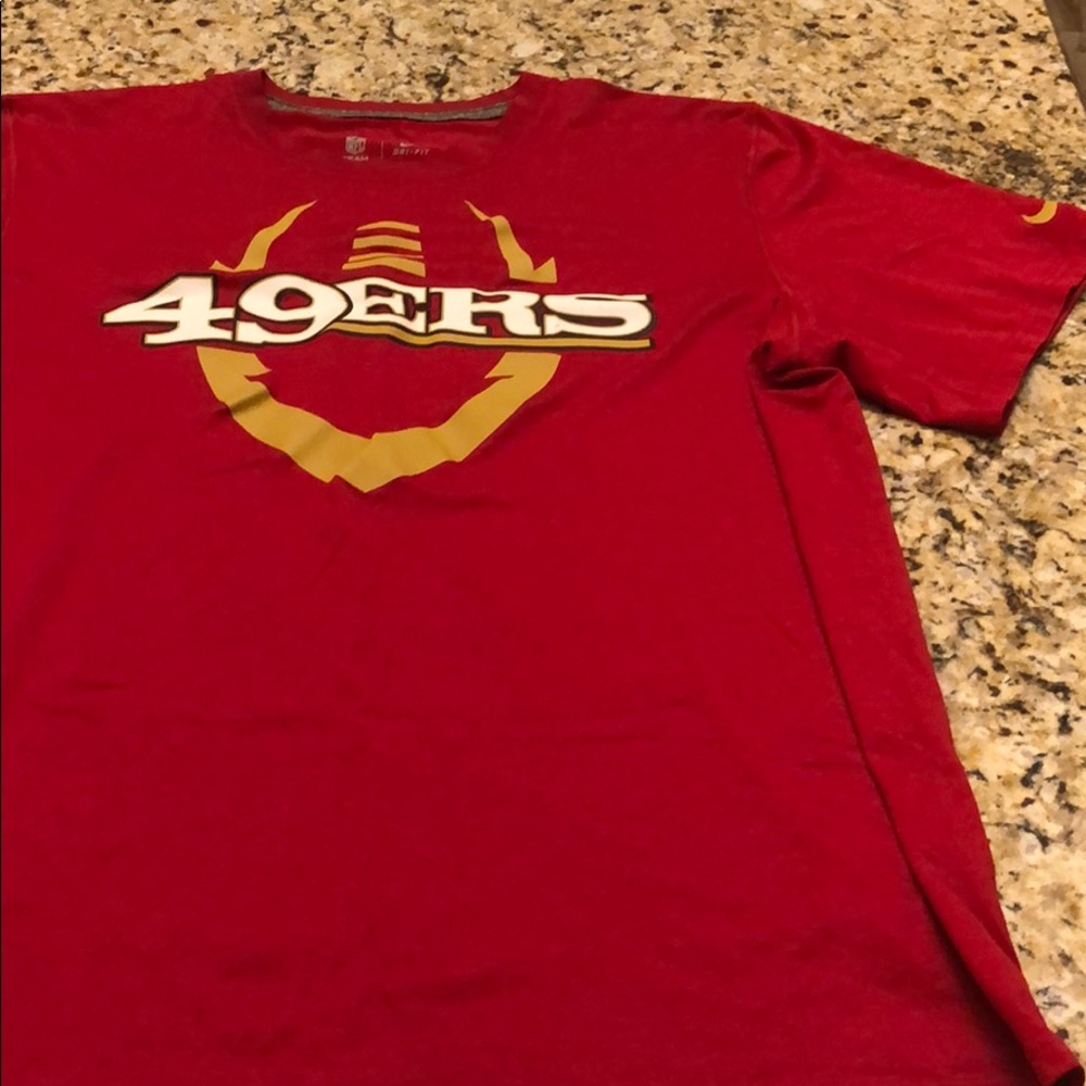 49ers T Shirt 100% polyester